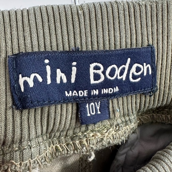 Mini Boden Cargo Pants Boys 10 Camo Military Pockets Outdoor Hunting Gorp Casual - Picture 5 of 11